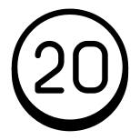 20-丸で囲んだ-c icon
