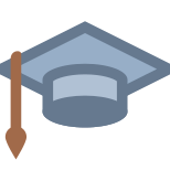 Chapeau de diplôme icon