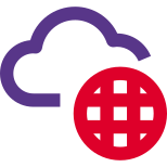 Global access on a cloud connected drive icon