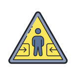 押しつぶされる危険性 icon