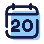 Calendar 20 icon