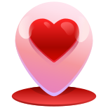 Romantic Location icon