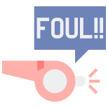 Foul icon