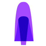 Vista traseira do sapato feminino icon