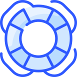 Rettungsring icon