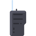 Walkie talkie de radio icon