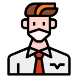 Waiter in Mask icon