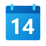 Calendário 14 icon