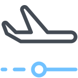 Vuelo de 1 escala icon