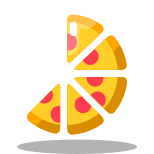 Pizza-Fünf-Achtel icon