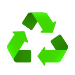 símbolo de reciclagem-emoji icon