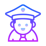 警官の男性 icon