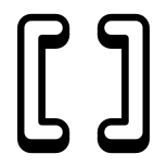 Square Brackets icon