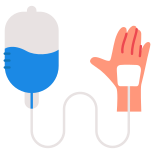 Intravenous Saline Drip icon