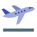 비행기 이륙 icon