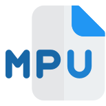 MPU Audio file saved in the layer 3 Audio Compressed audio format icon