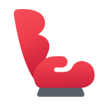 婴儿汽车座椅 icon