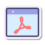 Finestra PDF icon