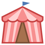 Tenda de circo icon