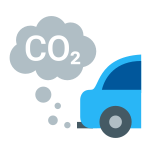 CO2排出量 icon