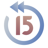 15 segundos Retroceder icon