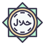 Halal Sign icon