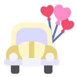 Wedding Car icon