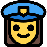 Female Police icon