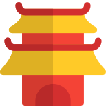 Chinese temple architecture refer to a type of structures used place of worship icon