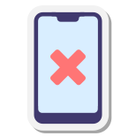 Smartphone Decilne icon