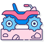 external-atv-transport-flaticons-lineal-color-flat-icons icon