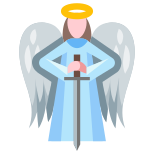 anjo com espada icon