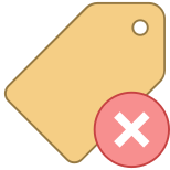 Remover Tag icon