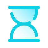 Reloj de arena vacío icon