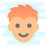 Menino dos desenhos animados icon