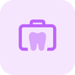 Jobs at Dental Care hospital isolated on a white background icon