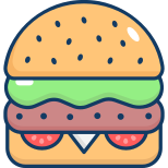 ハンバーガー icon