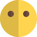 Faceless emoji face identity share online on chat icon