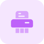 Office supply for paper cutting and scraping icon