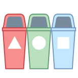 tri des déchets icon