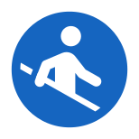 手すりを使用する icon