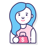 Female Customer icon