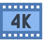 4K icon