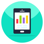 Mobile Business Report icon