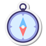 Compass South icon