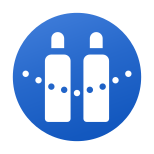 Cylinders Chained icon