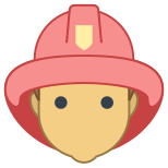 Hombre bombero icon