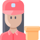 Delivery Woman icon