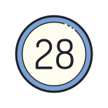 28 cercles icon