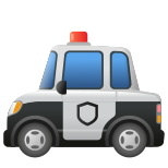 警车表情符号 icon